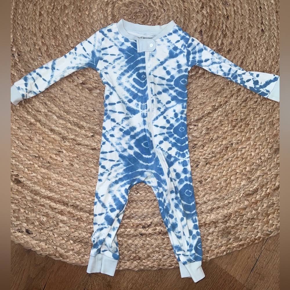 Burt’s Bees Longsleeve Zip Pajamas